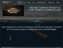 Tablet Screenshot of battlefleetgame.com